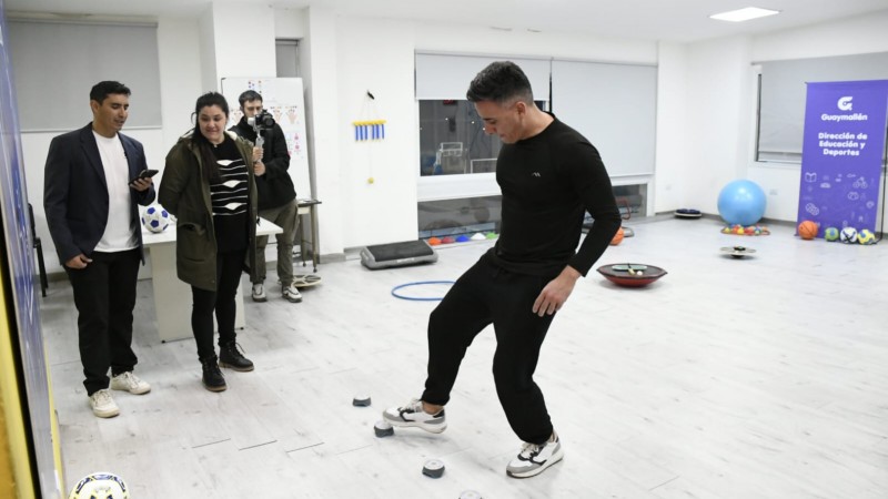 Cómo funciona el nuevo espacio que combina neurociencia y deporte en Guaymallén